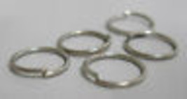 250 Silver Jump Rings 4mm Wholesale Split Rings Bulk - $1.60