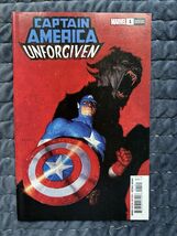 Captain America: Unforgiven #1 E.M. Gist Cover (Marvel Comics June 2023) - $27.55