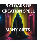 Haunted 50x -200x FULL COVEN 5 CLOAKS OF POWERFUL CREATION GIFTS ADVANCED Magick - $77.77 - $127.77