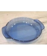 Vintage Anchor Hocking Pie Plate Cobalt Blue 9&quot; 1 QT Deep Dish Gorgeous ... - $14.20 CAD