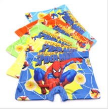 Children&#39;s underwear Baby Boys Cotton Cartoon Spider-Man Kids Panties Wh... - £4.78 GBP