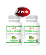 Guanabana Capsulas, 2 Frascos, Anona, Graviola, SourSop. 2 Frascos 60cap... - $40.55 CAD
