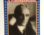 Henry Ford Americana Trading Card Starline #51 - $1.97