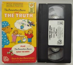 VHS The Berenstain Bears And The Truth Plus Save The Bees (VHS, 1988, Promo) - £8.62 GBP