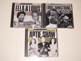 The Jazz Collector Edition - Lot of 3 CDs - Fitzgerald, Armstrong, Shaw - £11.73 GBP