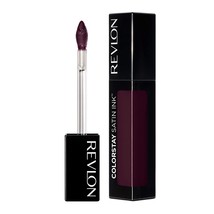 Liquid Lipstick by Revlon, Face Makeup, ColorStay Satin Ink, 022 Black C... - $5.93
