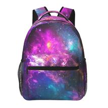 galaxy space school backpack back pack  bookbags   for boys  kids small daypack - £21.57 GBP