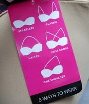 Maidenform Sweet Nothings 42D Full Figure Convertible Strapless Bra, Style 8929 image 6