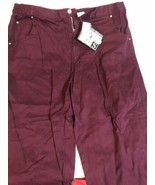 Richard Simmons Vintage Women’s Maroon Pants 24w Sh4 - £14.78 GBP