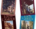 Louis L'amour Western Four Sackett Bundle Set - Mustang Man, Daybreakers... - $29.35