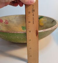 Primitive Wood Bread Bowl 12 Inch image 3