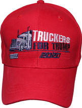 TRUCKERS FOR TRUMP 2024 HAT CAP MAGA RED Hat CAP (COTTON) - $68.99