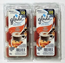 2 Packs Of 6 Glade Wax Melts Pumpkin Spice Air Freshener - £17.17 GBP