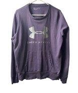 Under Armour Sweatshirt Mens Size XL Purple Pullover Long Sleeved Front ... - £12.17 GBP