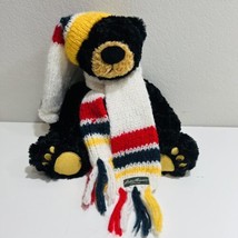 Pendleton Eddie Bauer Teddy Bear Plush Stuffed Animal Toy Scarf Hat - £21.23 GBP