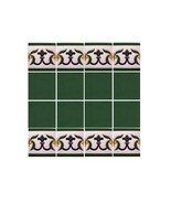 Ceramic High Relief Border  Tiles Handcrafted  - Somosierra -  (you sele... - $3,524.80 MXN