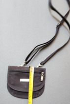 Baggallini Teenee Belt Crossbody Bag Small Purse Black Wallet on a String - $16.14
