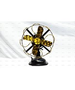 Sailor&#39;s Art Antique look Electric Brass Table Fan 13&quot; Unique Home Decor - €84,43 EUR