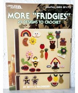 More Fridgies 25 Crochet Designs Animals Fruit Veggies Leisure Art Leafl... - $179.61 MXN