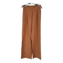 Lulus Women&#39;s Orange Wide Leg Dress Trousers Size Medium - £24.30 GBP