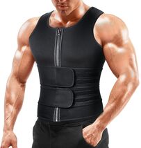 1XL Men's Sauna Waist Trainer Vest -  Neoprene for Extreme Sweat Sessions - $51.43