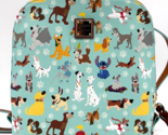 Disney Dooney &amp; and Bourke Dogs Backpack Purse Pluto Stitch Bolt Blue NW... - £249.22 GBP