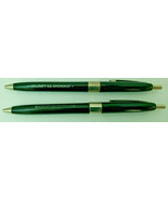 Vintage Skilcraft US Government Desk Pens Lot of 2 Black Pens U113 - £10.32 GBP