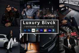 Luxury blvck lightroom presets l thumb200