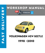 VOLKSWAGEN NEW BEETLE 2004- 2010 FACTORY SERVICE REPAIR MANUAL - $132.08 MXN