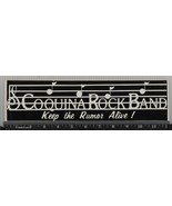 Vintage Coquina Rock Band Bumper Sticker Decal tob - £35.55 GBP
