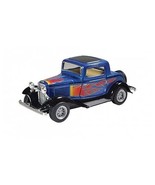 Playmaker Toys 1932 Ford 3 Window Coupe with Flames Car Vehicle Toy, 5-i... - $16.12 CAD