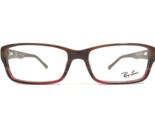 Ray-Ban Eyeglasses Frames RB5169 5541 Brown Horn Red Rectangular 54-16-140 - $83.75