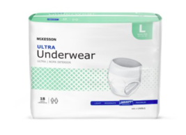 Case of 72 Size Large Pull On Underwear Disposable Disposable Brief Adul... - $74.95