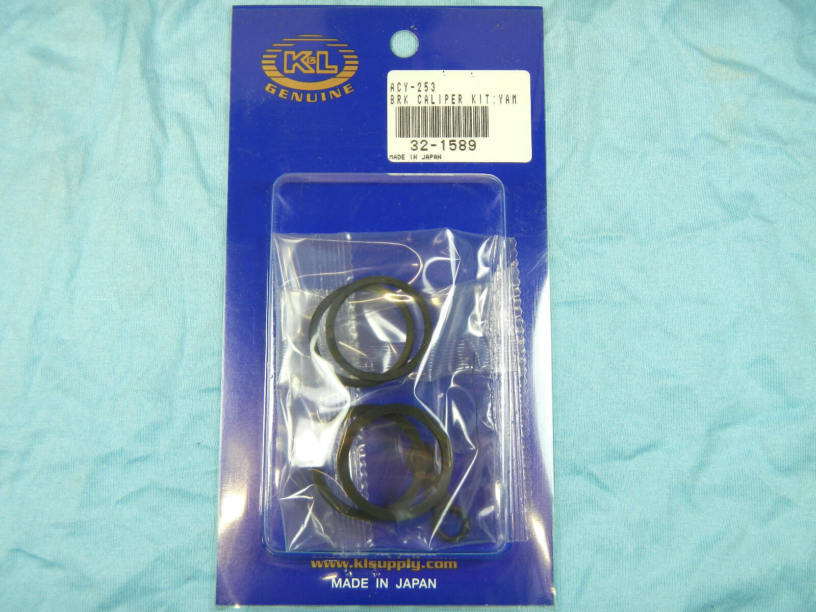 NEW K&amp;L REAR BRAKE CALIPER REBUILD KIT 1998 YZ125 32-1589 YAMAHA - $29.69