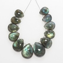 Perles lisses en labradorite naturelle AAA 94,40 ct pierre précieuse lâche... - £9.42 GBP