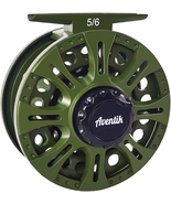 HVCE Classic III Graphite Fly Reel 5/6 WT Large Arbor Freshwater Center ... - $741.78 MXN