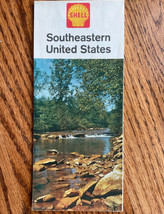 1962 Southeastern United States Highway Transportation Travel Road Map - £6.31 GBP