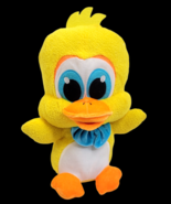 Goffa Yellow Chick Duckling 12&quot; Terry Cloth Plush Stuffed Animal Easter ... - £11.12 GBP