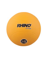 10 kg Rubber Medicine Ball Yellow - $288.40 CAD