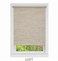 Cordless Privacy Roller Shade Natural 27 W&quot; X 72 L&quot; - £66.99 GBP