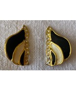 ⭕VTG, vintage clip earrings, vintage mola earrings, clip earrings, metal... - €14,49 EUR