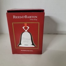 Reed &amp; Barton 2012 Annual Silverplated Christmas Bell with Box &amp; Sleeve - £11.04 GBP