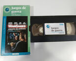Juegos de guerra Matthew Broderick Badham VHS Packung Karton Spanisch el... - $16.34