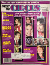 Circus Music Magazine October 31, 1983 Complete - £15.57 GBP