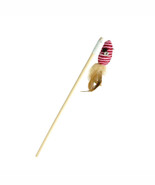 Anywags Pet Toys Catcher Stick Wood Red Mouse Interactive Accessories - $413.27 MXN