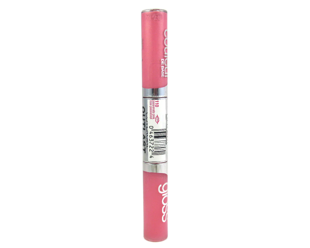 CoverGirl Outlast All-Day Intense Base Color & Gloss, # 110 Passionate Pink Lips - $6.79