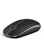 Wireless Mouse, 2.4G Slim Portable Computer Mouse With Nano Receiver Qui... - $14.99