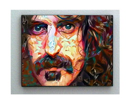 Framed Frank Zappa Face Abstract 8.5X11 Art Print Limited Edition w/sign... - £14.98 GBP