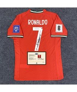 Ronaldo Portugal 2025 SIGNED Shirt/Jersey + COA - Cristiano Ronaldo 25/26 - $2,279.87 MXN+