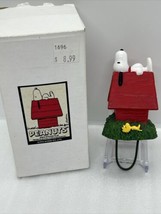 Kato Kogei Snoopy On Dog House &amp; Woodstock 4” Figure/Garden Decor/Cake T... - $26.43